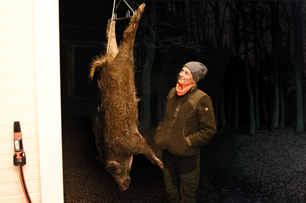 Wild in der Verarbeitung